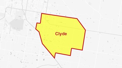 Map of the Clyde area 3978